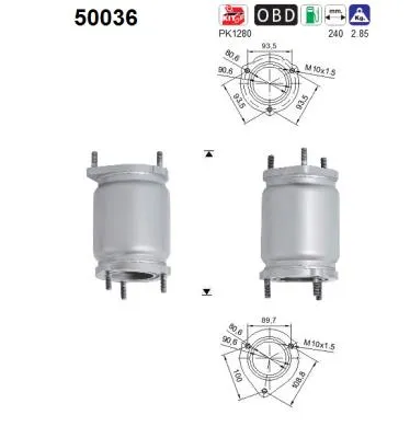 Catalyseur Chevrolet SPARK