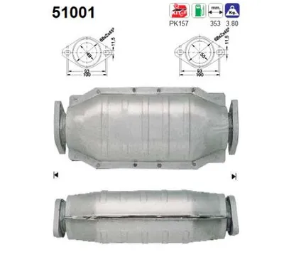 Catalyseur Daihatsu FEROZA Soft Top · Daihatsu FEROZA Hard Top