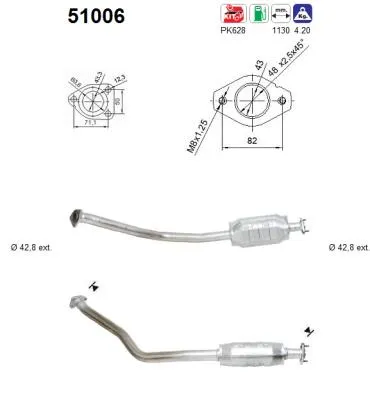 Catalyseur Daihatsu TERIOS