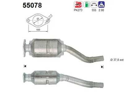 Catalyseur Fiat SEICENTO / 600 · Fiat SEICENTO / 600 Hatchback Van