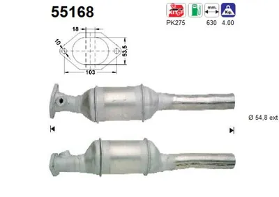 Catalyseur Fiat PUNTO · Fiat BARCHETTA