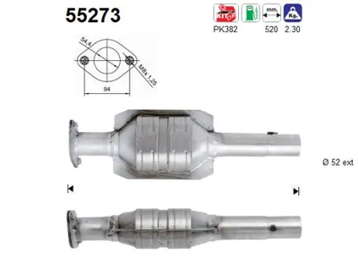 Catalyseur Fiat MULTIPLA