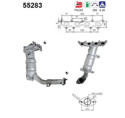 Catalyseur Fiat PUNTO