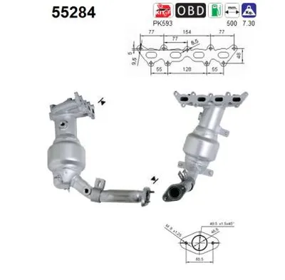 Catalyseur Fiat PUNTO