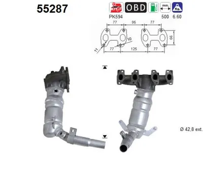 Catalyseur Fiat PANDA · Fiat SEICENTO / 600 · Fiat PANDA Hatchback Van