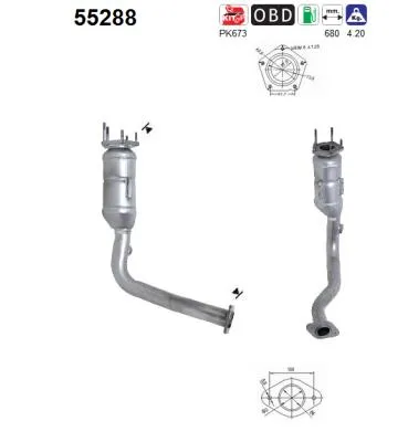 Catalyseur Fiat BRAVA · Fiat BRAVO I