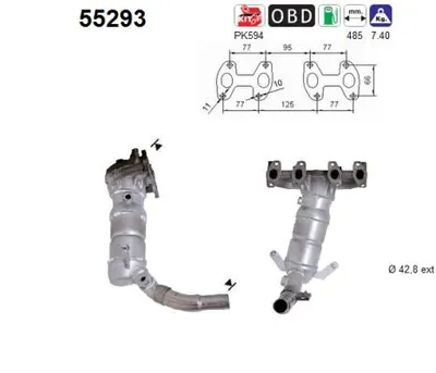 Catalyseur Fiat PANDA