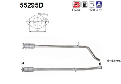 Catalyseur Fiat PUNTO