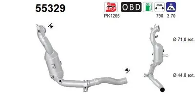 Catalyseur Fiat PANDA · Fiat PANDA VAN