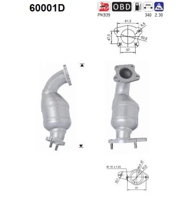 Catalyseur Isuzu D-MAX I