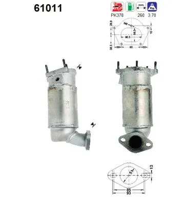 Catalyseur Hyundai ACCENT I · Hyundai ACCENT Saloon · Hyundai LANTRA II Estate