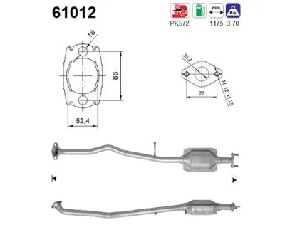 Catalyseur Hyundai ATOS