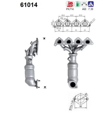 Catalyseur Hyundai COUPE I