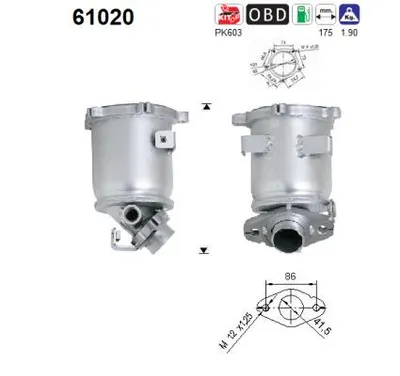 Catalyseur Hyundai ATOS
