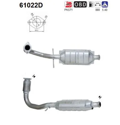 Catalyseur Hyundai MATRIX