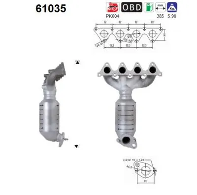 Catalyseur Hyundai ELANTRA III · Hyundai ELANTRA III Saloon · Hyundai ACCENT II