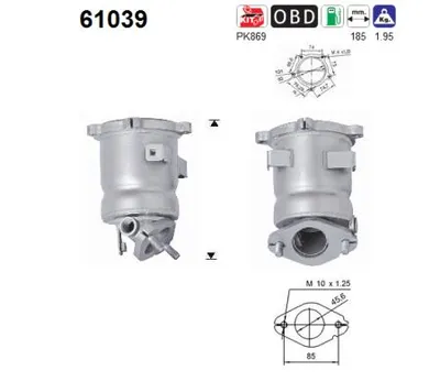 Catalyseur Hyundai ATOS