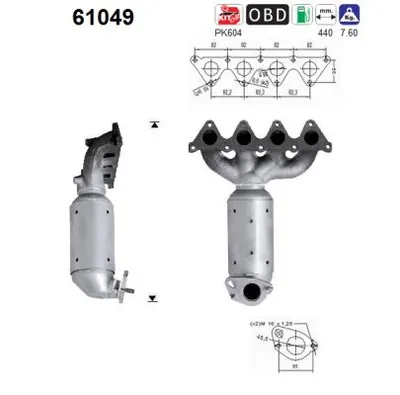 Catalyseur Hyundai MATRIX · Hyundai ACCENT III · Hyundai ACCENT III Saloon
