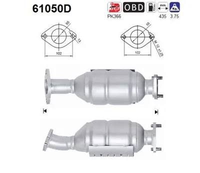 Catalyseur Hyundai SANTA FÉ II