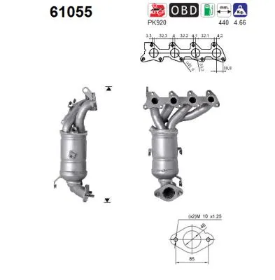 Catalyseur Hyundai GETZ