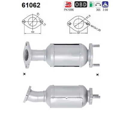 Catalyseur Hyundai SONATA V