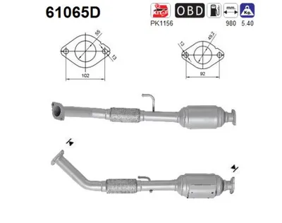 Catalyseur Hyundai H-1 Van · Hyundai H-1 / STAREX Bus · Hyundai H-1 Cargo
