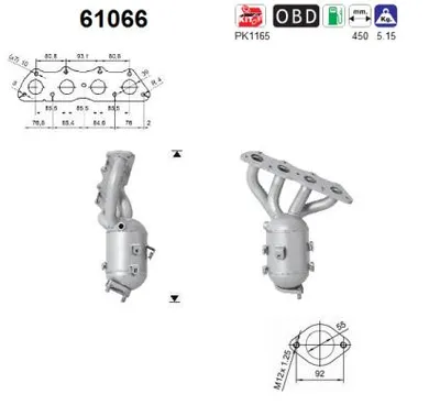 Catalyseur Hyundai ix20 · Hyundai i30 · Kia SOUL I