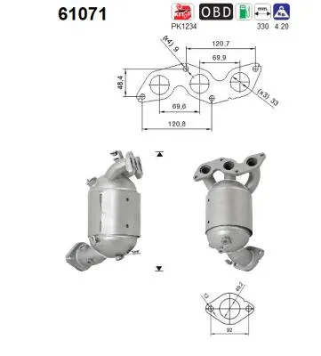 Catalyseur Hyundai i10 II