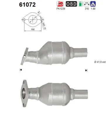 Catalyseur Hyundai i10 II · Hyundai i10 II Cargo