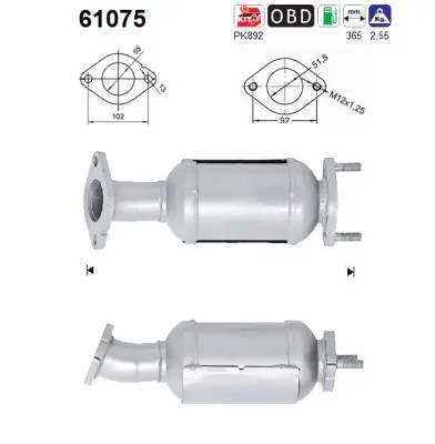 Catalyseur Hyundai ix20 · Kia CARENS III MPV · Hyundai i30 Estate