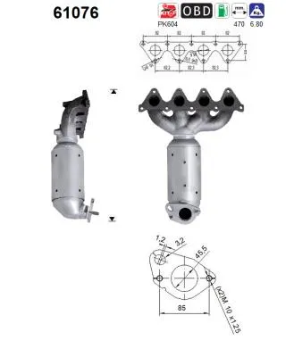 Catalyseur Kia RIO II · Kia RIO II Saloon · Hyundai ACCENT III