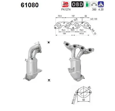 Catalyseur Kia CEE'D · Hyundai i30 Estate · Hyundai i30