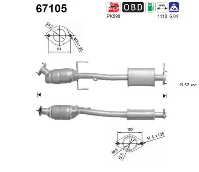 Catalyseur Lancia LYBRA · Lancia LYBRA SW