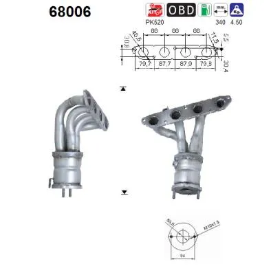 Catalyseur Land Rover FREELANDER I