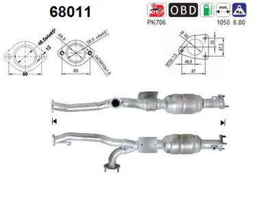Catalyseur Land Rover FREELANDER I