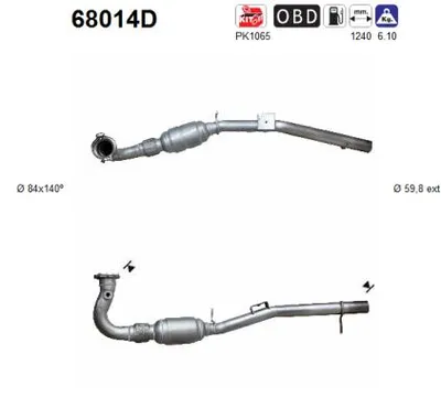 Catalyseur Land Rover FREELANDER 2