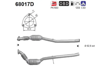 Catalyseur Land Rover RANGE ROVER SPORT I