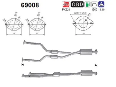 Catalyseur Lexus IS II · Lexus IS C