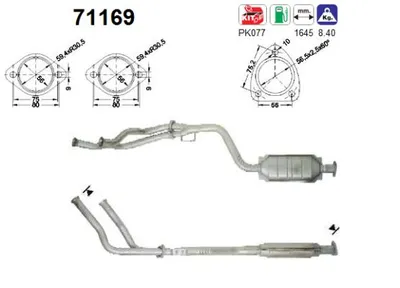 Catalyseur Mercedes-Benz C-CLASS · Mercedes-Benz C-CLASS T-Model