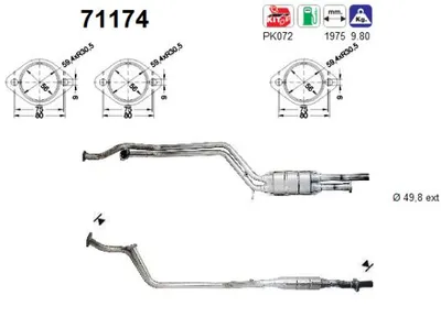 Catalyseur Mercedes-Benz E-CLASS · Mercedes-Benz E-CLASS T-Model · Mercedes-Benz E-CLASS Coupe