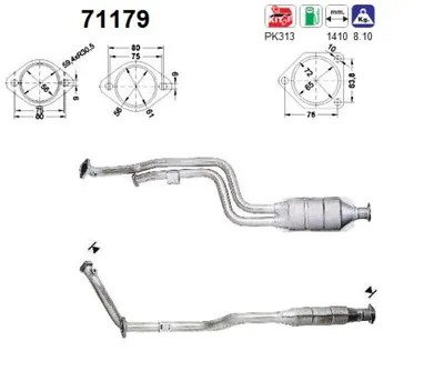 Catalyseur Mercedes-Benz C-CLASS T-Model · Mercedes-Benz C-CLASS