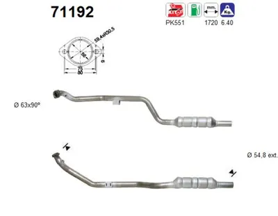 Catalyseur Mercedes-Benz E-CLASS · Mercedes-Benz E-CLASS T-Model