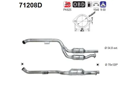 Catalyseur Mercedes-Benz E-CLASS · Mercedes-Benz E-CLASS T-Model