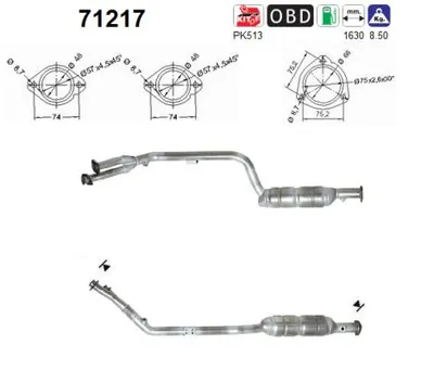 Catalyseur Mercedes-Benz SLK