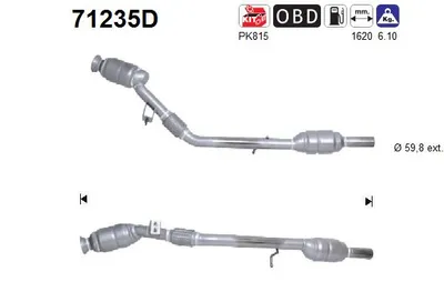 Catalyseur Mercedes-Benz VIANO · Mercedes-Benz VITO / MIXTO Van · Mercedes-Benz VITO Bus