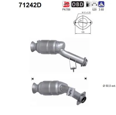 Catalyseur Mercedes-Benz VIANO · Mercedes-Benz VITO / MIXTO Van · Mercedes-Benz VITO Bus