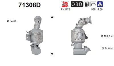 Catalyseur Mercedes-Benz SPRINTER 3-t Van · Mercedes-Benz SPRINTER 3-t Platform/Chassis · Mercedes-Benz SPRINTER 3,5-t Van