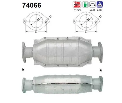 Catalyseur Nissan SUNNY III Hatchback