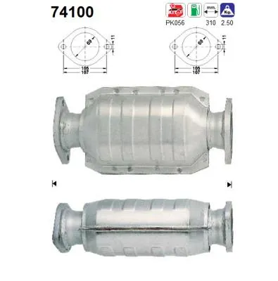 Catalyseur Nissan MICRA II · Nissan SUNNY III · Nissan SUNNY III Liftback