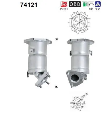 Catalyseur Nissan ALMERA TINO · Nissan ALMERA II Hatchback · Nissan ALMERA II
